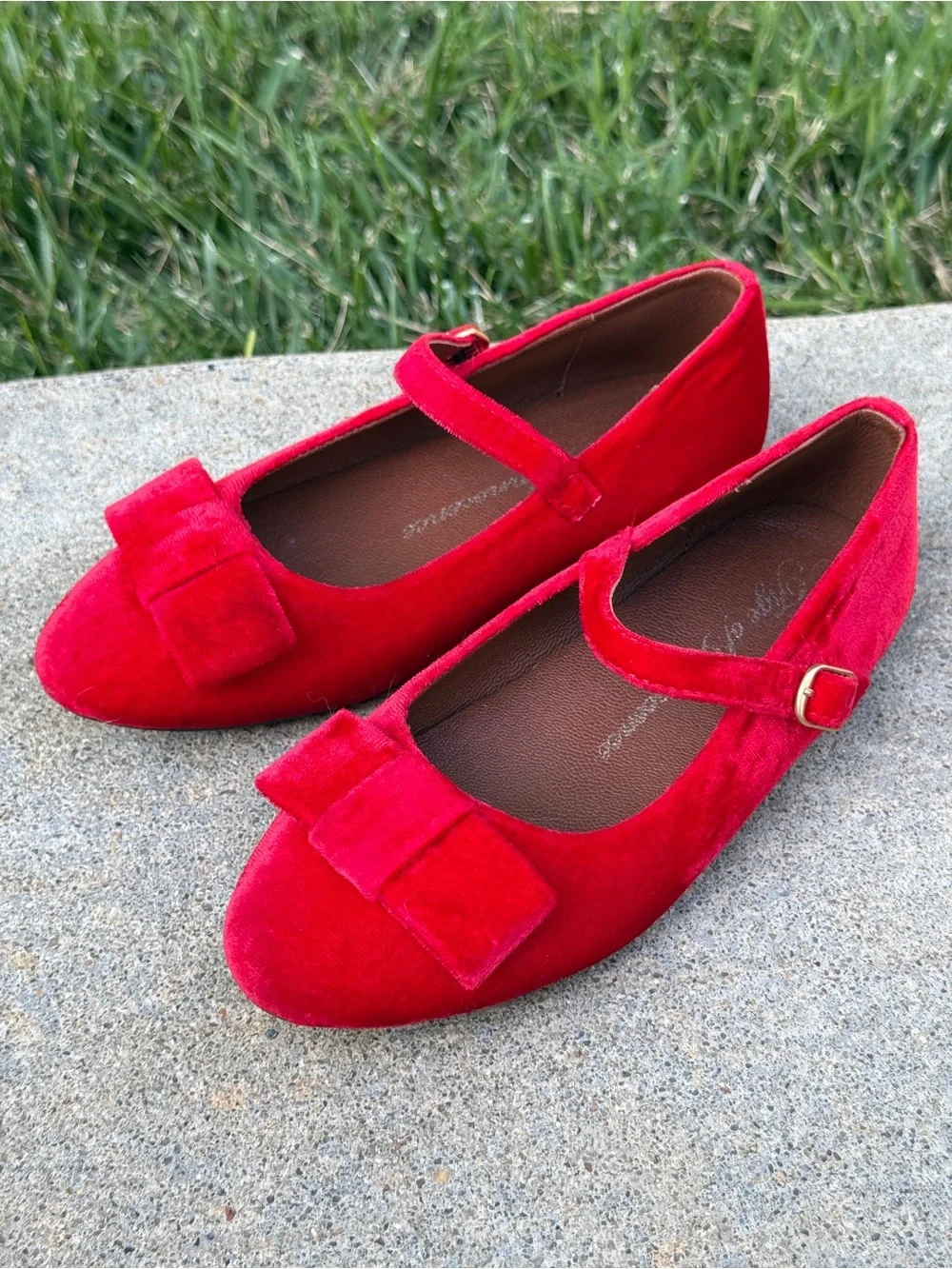 Age of Innocence sz 29 Ellen Red Velvet shoes